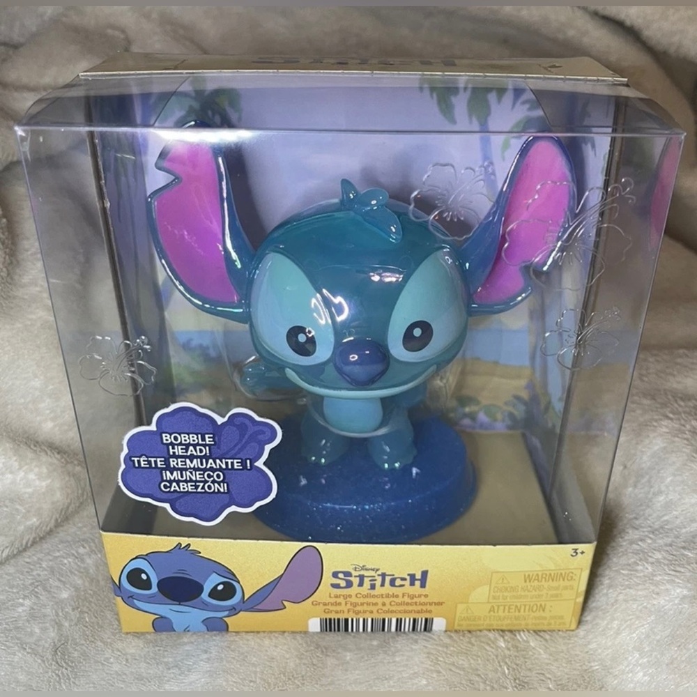 Disney Stitch Lilo & Stitch 5" Inch Figure Collectible Bobblehead Just Play NEW